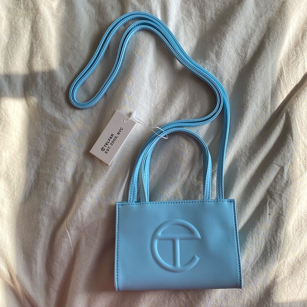 Telfar Light Blue Mini Bag